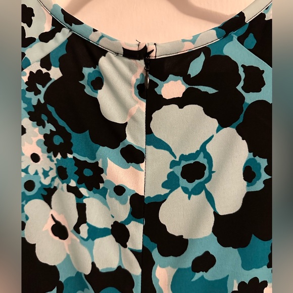 NWT Michael Kors Plus Size Floral-Print A-Line Dress Size 2X - Picture 4 of 8